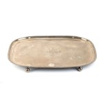 JOHN FOUNTAIN, English georgian sterling silver tray - London, 1806-1807