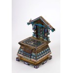 IVAN KHLEBNIKOV, Silver salt cellar - St. Petersburg, 1908-1927