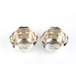 JAN DE VILLECLAIR ANTOINE A pair of Louis XV French sterling silver vases - Paris, 1762-1768