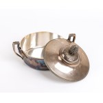 ANTOINE COSSON Solid silver French entrée dish - Paris, 1854-1879