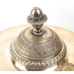 Italian solid silver sugar bowl, Milan, 1812-1872
