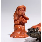 Cerasuolo coral nativity scene - Sicily, 19th century