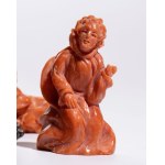 Cerasuolo coral nativity scene - Sicily, 19th century
