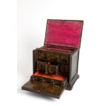 Carved wooden coin box - Venice, second half of the 16th century