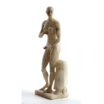 Skinned in alabaster marble - Italy, 19th century