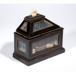 Reliquary case with skeleton - Italy, 17th-18th centuries