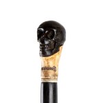 Walking stick with ivory handle - England, 19th century