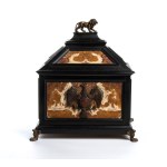 Casket in ebony and red marble - Italy, Early 17th - late 18th centuries