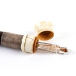 Walking stick with ivory handle - France, 19th century