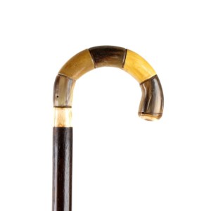 Walking stick made of ivory and horn - Southern Italy, 19th century