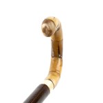 Walking stick made of ivory and horn - Southern Italy, 19th century