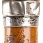 Walking stick with silver handle - England, 20th century