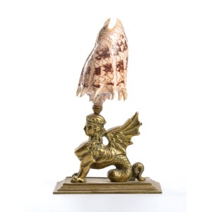 Zoomorphic composition with shell - Europe, 19th century