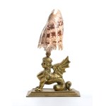 Zoomorphic composition with shell - Europe, 19th century