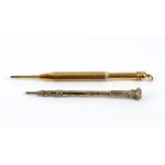 Pair of pen nibs - England or France, late 19th century