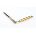 Pair of pen nibs - England or France, late 19th century