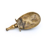 Gunpowder flask in tortoiseshell - Italy or France, late 17th - early 18th century