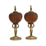 Pair of sea urchins - France or Italy, 19th century