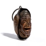 Wooden figure of a plague victim - Europe, 19th century