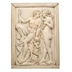 Ivory plaque - Flemish area, 17th century
