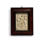 Ivory plaque - Flemish area, 17th century