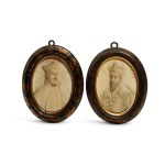 A pair of ivory plaques - Italy, late 17th - early 18th