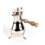Bouty Louis-Joseph, French silver and ivory coffee pot - Paris, 1786-1789