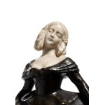L. LUGERTH - Arthur Rubinstein (1885 - 1915), Bronze and ivory sculpture -