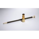 Ivory spyglass and baton - France, 19th century