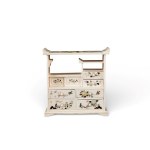 Shibayama miniature in ivory - Japan, Meiji period, 1868-1912