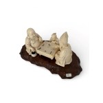 Ivory okimono - Japan, Meiji period, 1868-1912