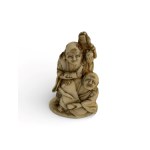 Ivory sculpture - Japan, Meiji period, 1868-1912