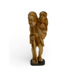 Ivory okimono - Japan, Meiji period, 1868-1912