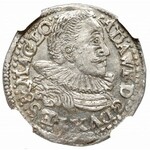 Śląsk, Księstwo Cieszyńskie, Adam Wacław, Trojak 1596, Cieszyn - nieopisany •+III+• NGC MS63
