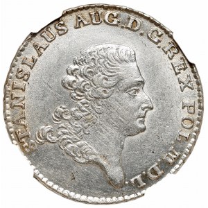 Stanisław August Poniatowski, Dwuzłotówka 1766 FS - NGC MS62