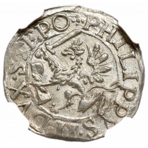 Pommern, Duchy of Stettin, Philip II, Groschen 1615 - NGC MS65