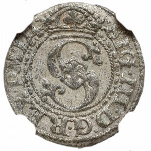 Sigismund III Vasa, Solidus 1620, Riga - NGC MS62