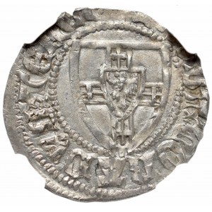 Teutonic Order, Conrad III von Jungingen, Solidus - NGC MS63