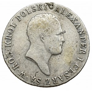 Kingdom of Poland, Alexander I, 1 zloty 1818 IB