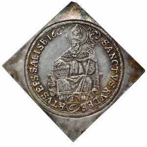 Austria, Biskupstwo Salzburg, 1/6 talara 1661