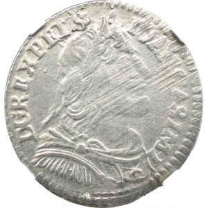John II Casimir, 18 groschen 1650, Fraustadt - NGC AU Details
