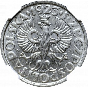 II Republic of Poland, 20 groschen 1923 - NGC MS66