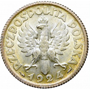II Republic of Poland, 1 zloty 1924, London