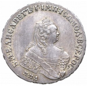 Russia, Elisabeth, Roubel 1754 MMД-EI 