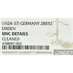 Niemcy, Ferdynand III, 28 stuber bez daty, Oldenburg - NGC UNC Details