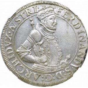 Austria, Ferdinand, Thaler without date, Hall - NGC MS63