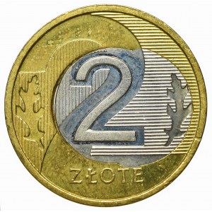 III Republic of Poland, 2 zloty 2015 Mint error