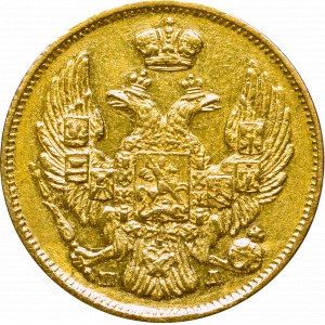 Zabór rosyjski, Mikołaj I, 3 ruble=20 złotych 1834 ПД, Petersburg