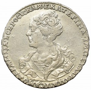 Russia, Catherine I, Poltina 1726, Moscow - bust left