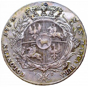 Stanislaus Augustus, Thaler 1766 F.S.